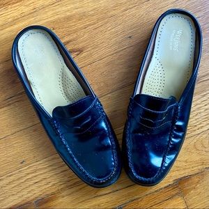 G.H. Bass Wynn Mule Slip On Weejuns- Black